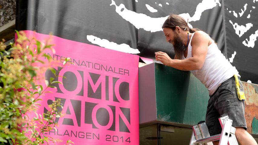 Erlangen rüstet sich für den 16. Internationalen Comic-Salon