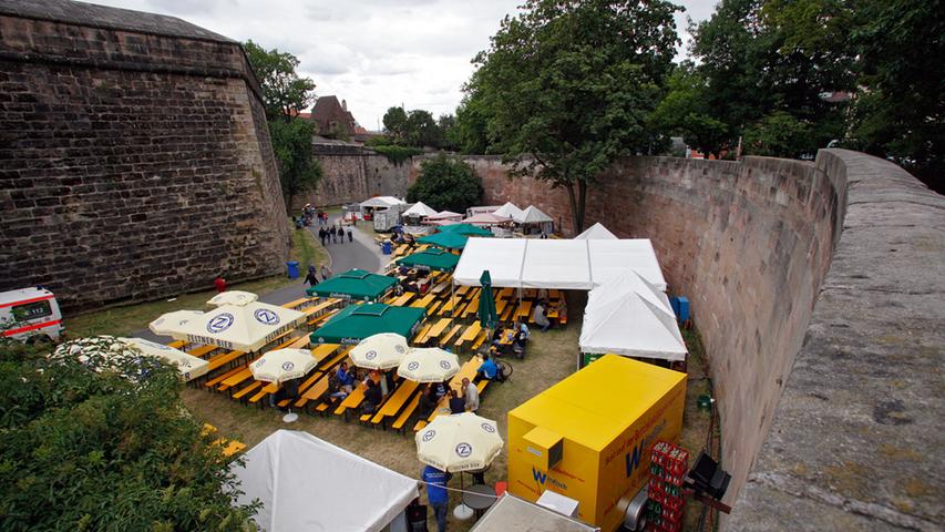 Bierfest im Burggraben: Nürnberg feiert die fränkische Bierkultur