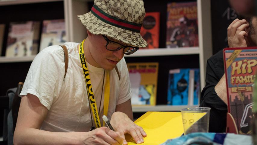 ... hat sich der US-Zeichner Ed Piskor entwickelt. Viele Leser ließen sich ihre Exemplare seiner Comics signieren und empfahlen seine Werke weiter.