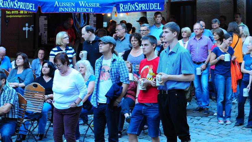 Altstadtfetzt in Forchheim: Party in der Kaiserpfalz