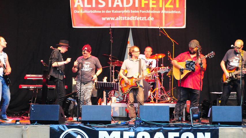 Altstadtfetzt in Forchheim: Party in der Kaiserpfalz
