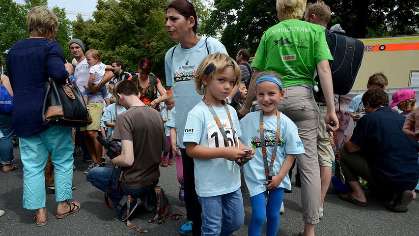 Die Kinderläufe beim Metropolmarathon: Stolze Eltern