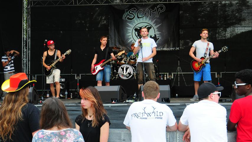Sommerstimmung beim Soundfeel Festival in Ebermannstadt 2014