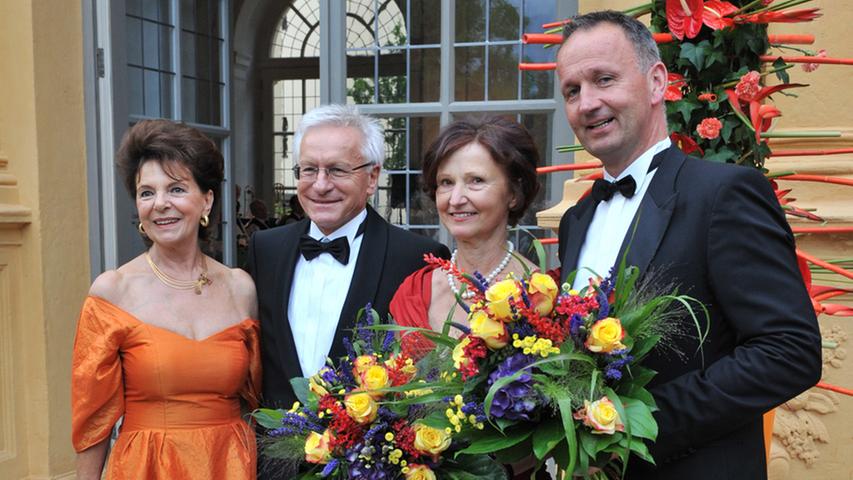 Beckstein, von Pierer, Janik: VIPs auf dem Schlossgartenfest 2014