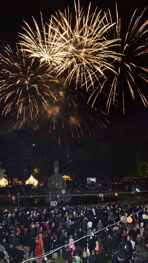 Feuerwerk und Hochstimmung beim Schlossgartenfest