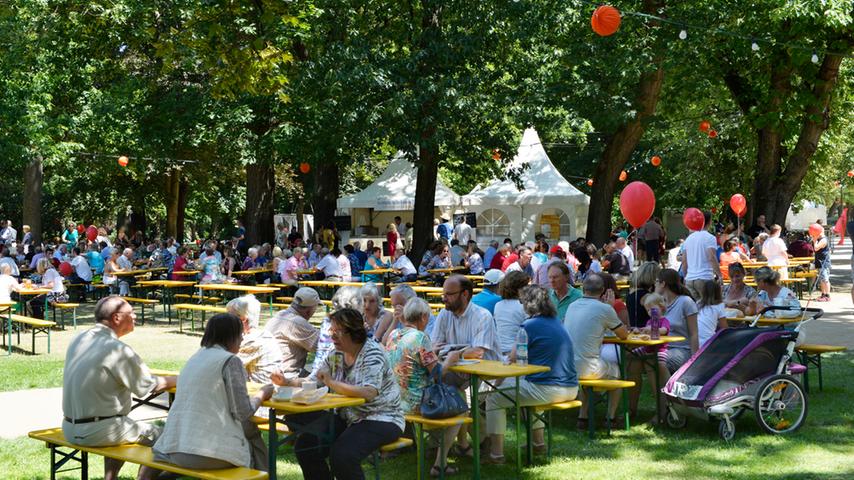Nach dem Schlossgartenfest: Bürgerfest bei Sonnenschein