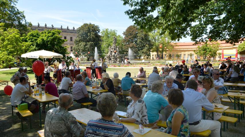 Nach dem Schlossgartenfest: Bürgerfest bei Sonnenschein