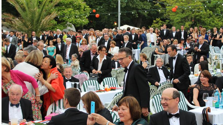 Beckstein, von Pierer, Janik: VIPs auf dem Schlossgartenfest 2014