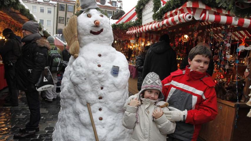 Christkindlesmarkt am 10. Dezember - Die Besucher