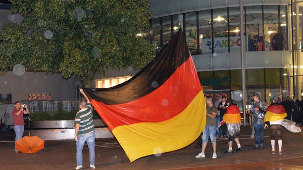 Die Arcaden sind seither ein beliebter Treffpunkt, unter anderem auch zum Public Viewing bei der Fußball-Weltmeisterschaft 2014.