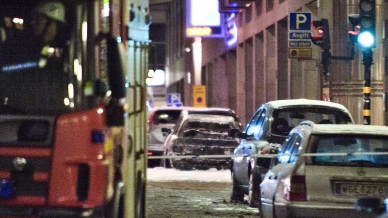 Ein Toter und zwei Verletzte bei Anschlag in Stockholm