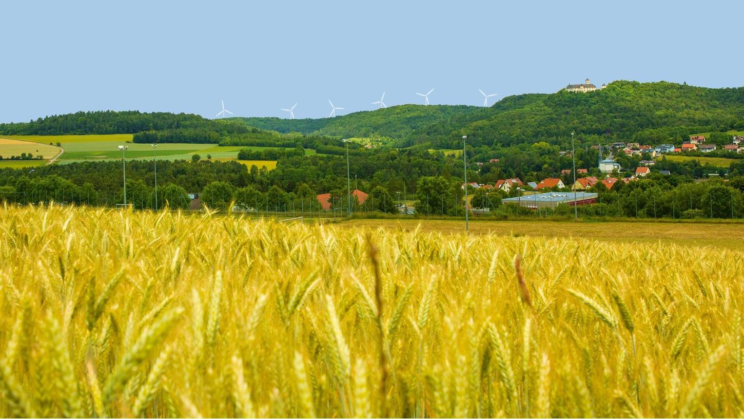 Heftiger Schlagabtausch um den Windpark bei Brunn