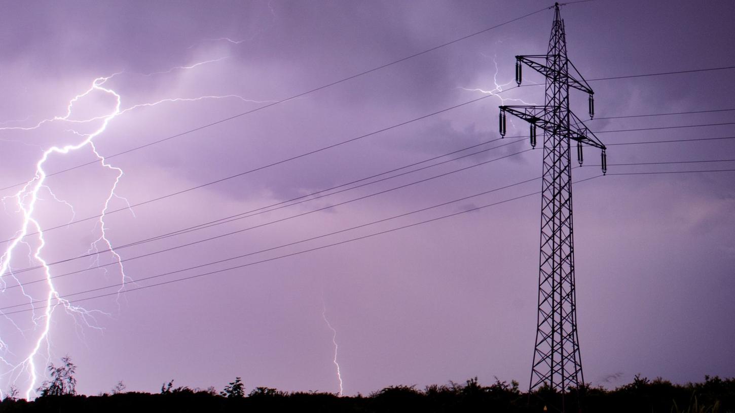 Nach der Hitze kamen die Gewitter. Nach der Hitze kamen die Gewitter.