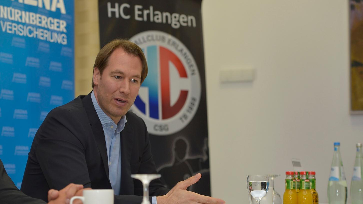 "Unsere Identität ist in Erlangen und soll dort auch bleiben": HCE-Geschäftsführer Stefan Adam.