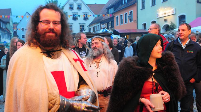 Mittelalterkonzert beim sechsten Gräfenberger Bürgerfest