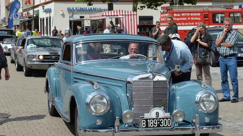 Oldtimer-Tour durch Franken: Die Allianz Rallye
