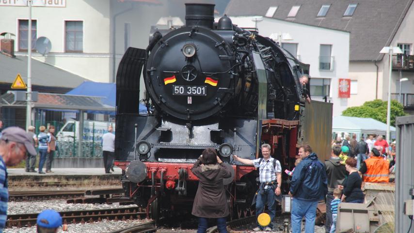 40 Jahre DFS: Dampfbahn-Fans feiern in Ebermannstadt