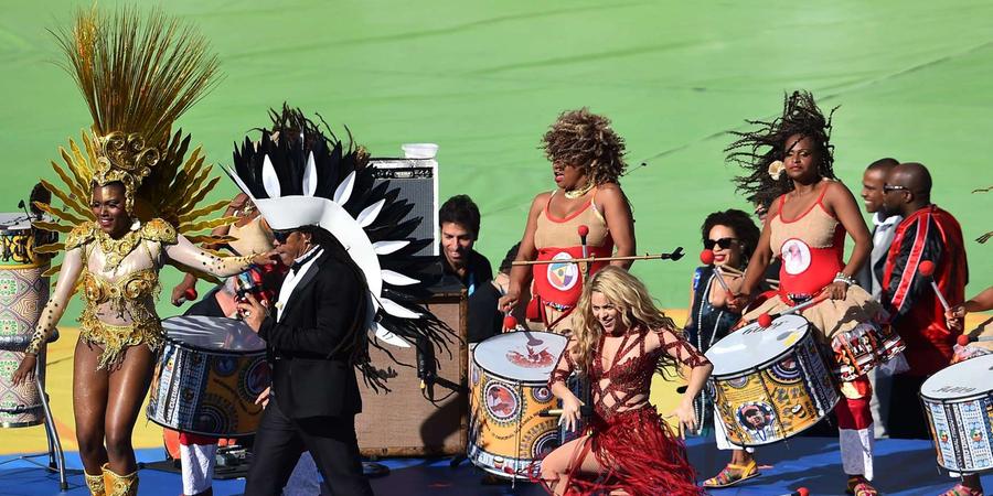 Shakira schwingt die Hüften: Abschlussfeier in Rio