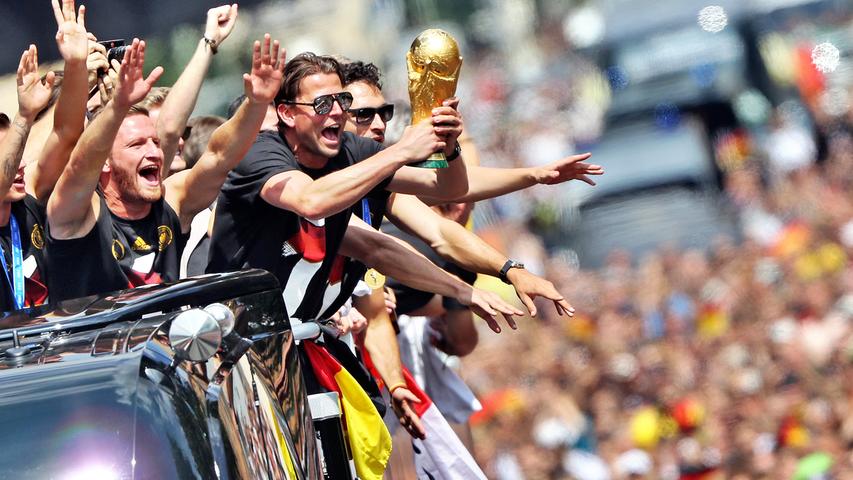 Feierbiester! Deutschland empfängt seine Weltmeister