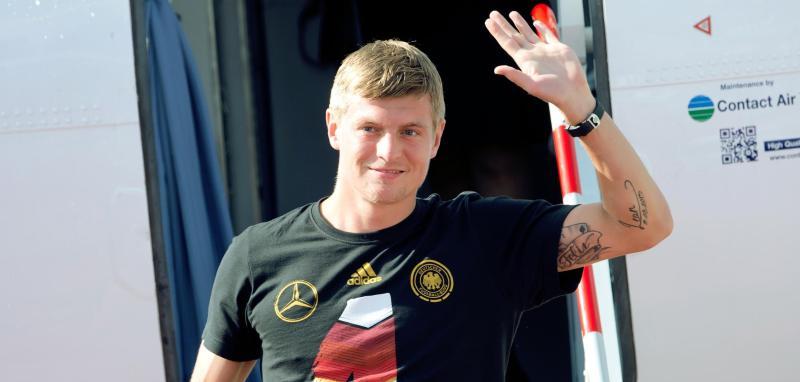 Adios! Verlässt den FC Bayern und ist nun Teil des Real-Teams: WM-Heimkehrer Toni Kroos.