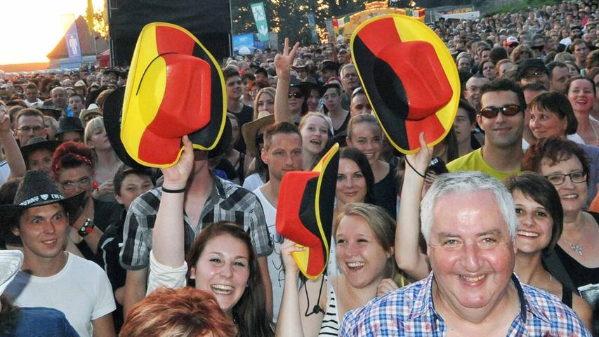 Großstadt-Cowboys auf der Burg Abenberg: Fans feierten 