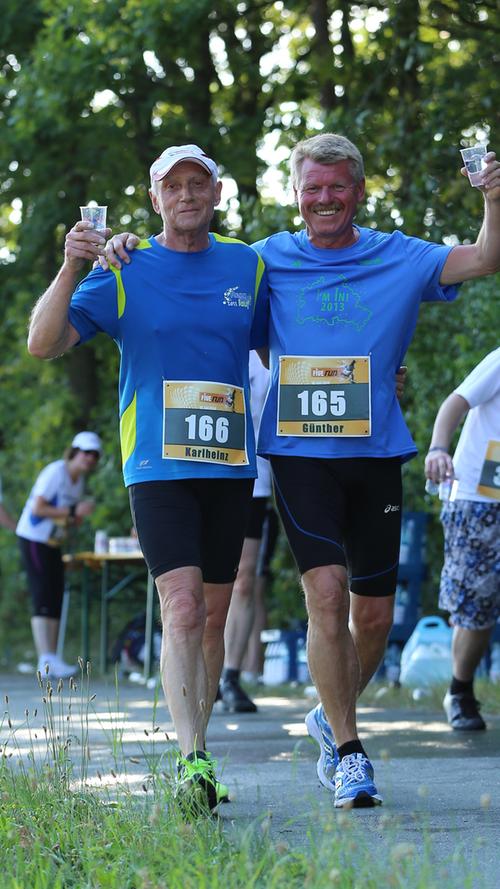 Five Run in Veitsbronn: Tapfere Läufer trotzten der Hitze