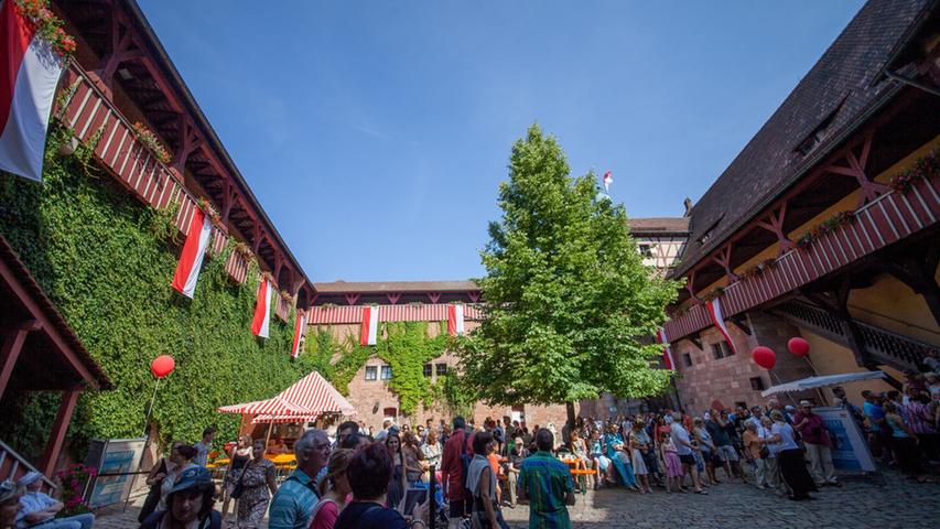 Söder feiert mit 12.000 Besuchern das 2. Burgfest in Nürnberg