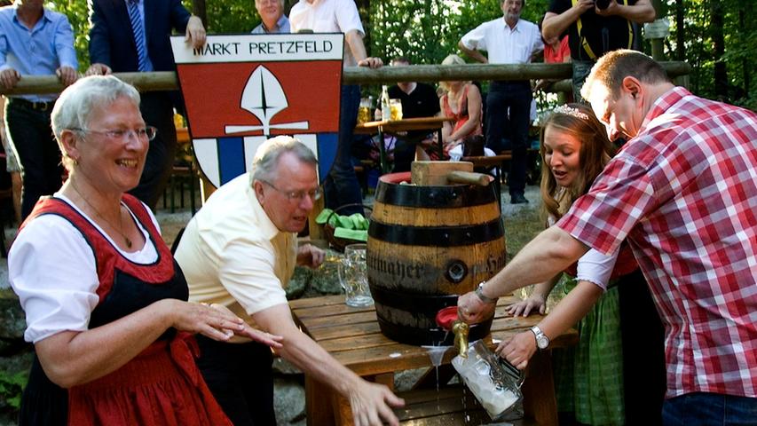 Pretzfeld feiert im Kellerwald das 46. Kirschenfest