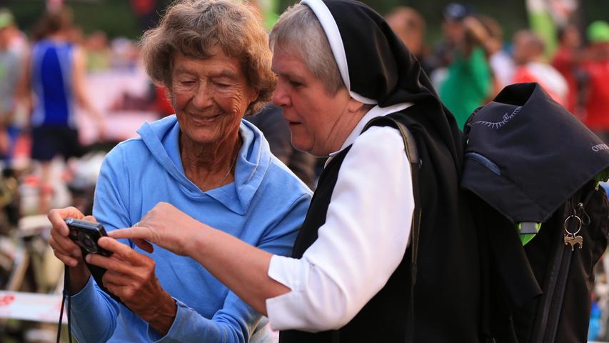 Eiserne Nonne: Madonna Buder gibt beim Challenge alles
