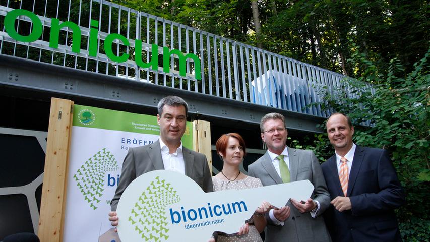 Grüner Fortschritt: Söder eröffnet das Bionicum in Nürnberg