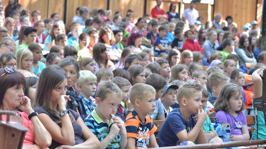 Bergwaldtheater Weißenburg: 250 Schüler führen 
