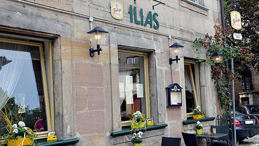 Lässt Erinnerungen an Gaumenfreuden in südlichen Urlaubsgefilden aufkommen: Das griechischen Restaurant „Ilias“ in der Kirchenstraße.
