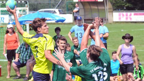 Unter freiem Himmel: Handballtage beim TSV Wendelstein