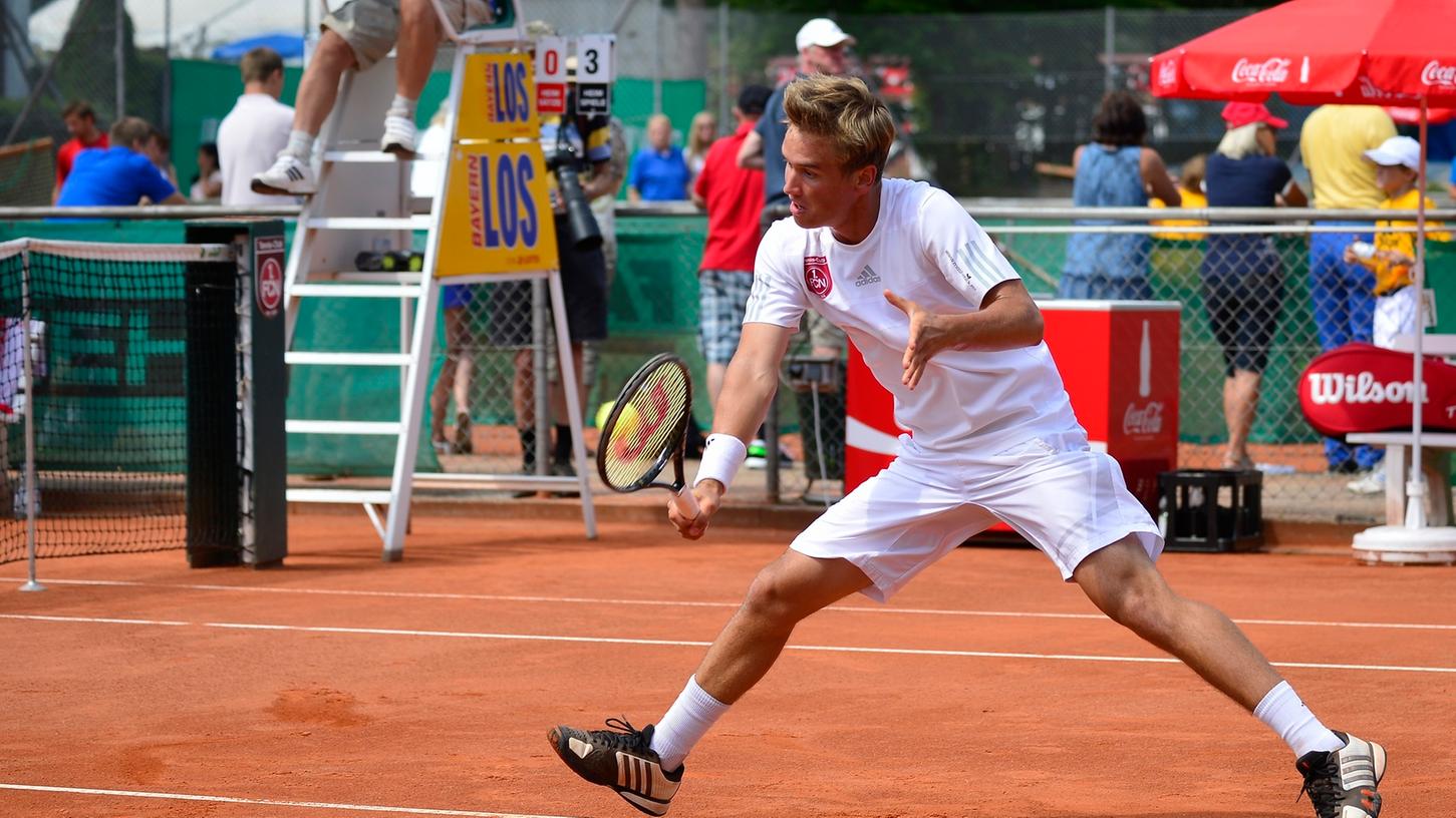 Arbeitet hart: Matthias Wunner möchte Tennis-Profi werden.