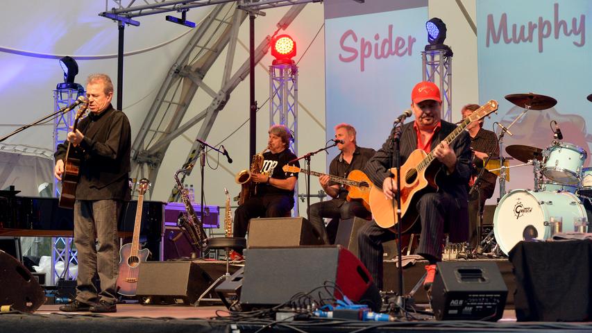 Spider Murphy Gang spielt in Erlangen vor 2000 Menschen