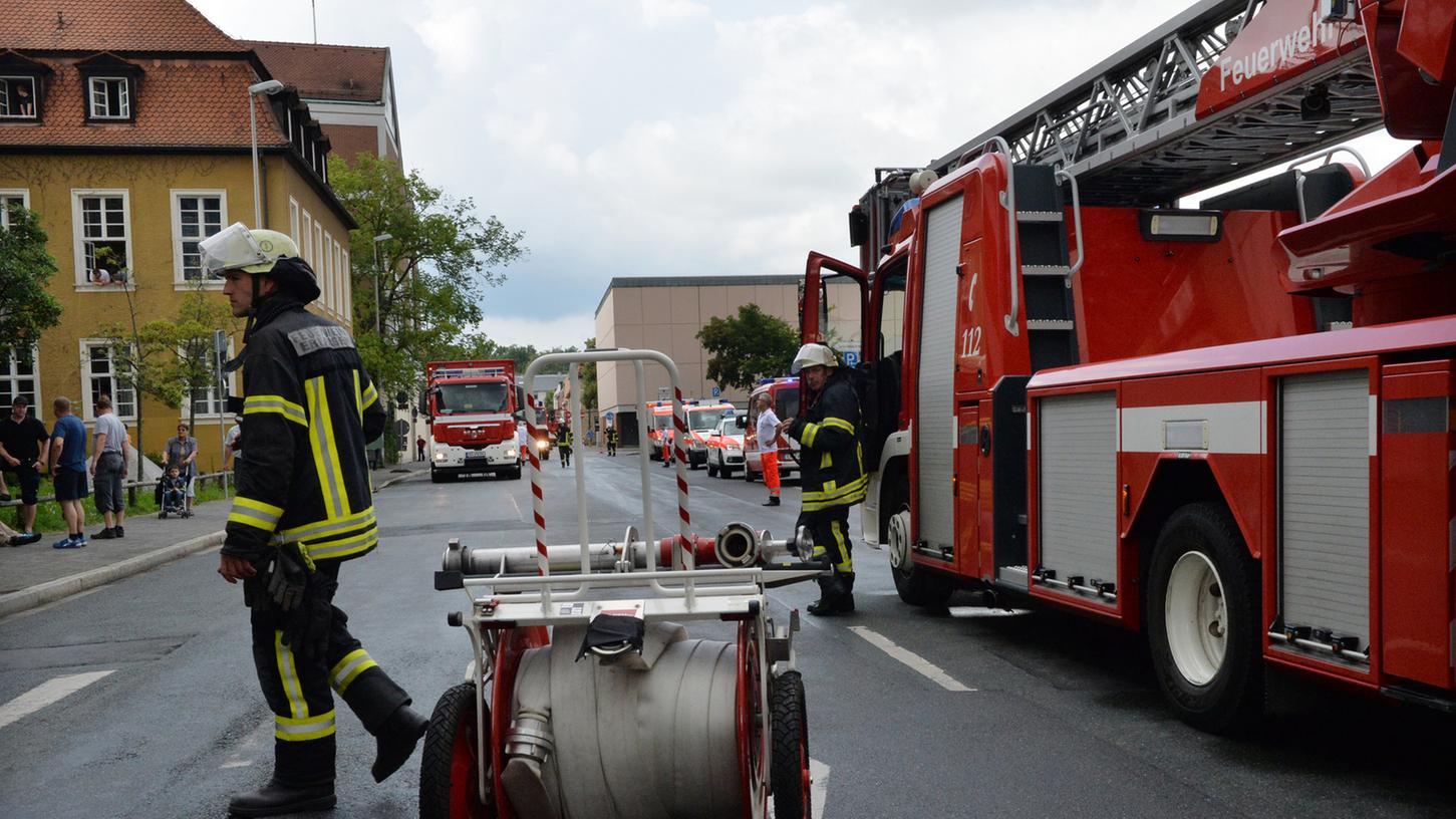 Feuer im Chemietrakt der Universität Erlangen