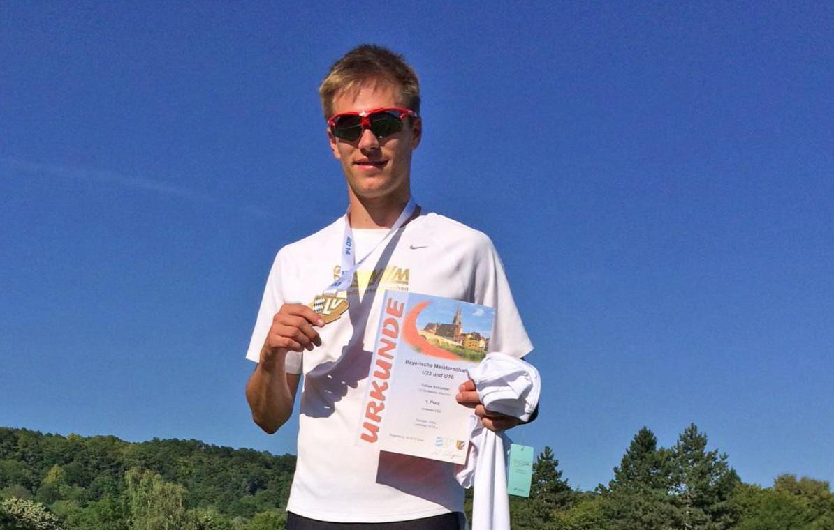 100-Meter-Sprint: Tobias Schneider lief der Konkurrenz davon