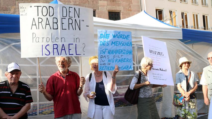 Gegen Antisemitismus: Kundgebung am Sebalder Platz 