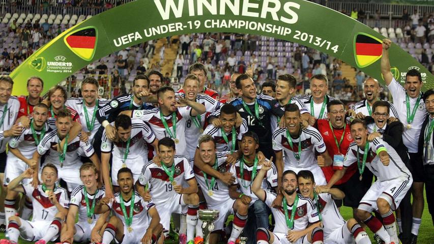 Stark stemmt den Pott: Die deutsche U19 ist Europameister