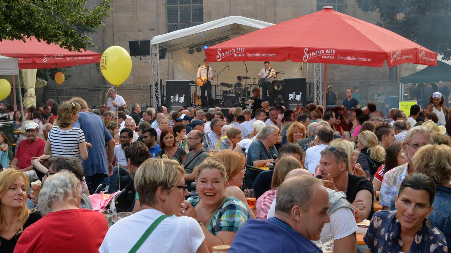 Das Erlanger Altstadtfest startete am Freitag in seine 21. Runde.