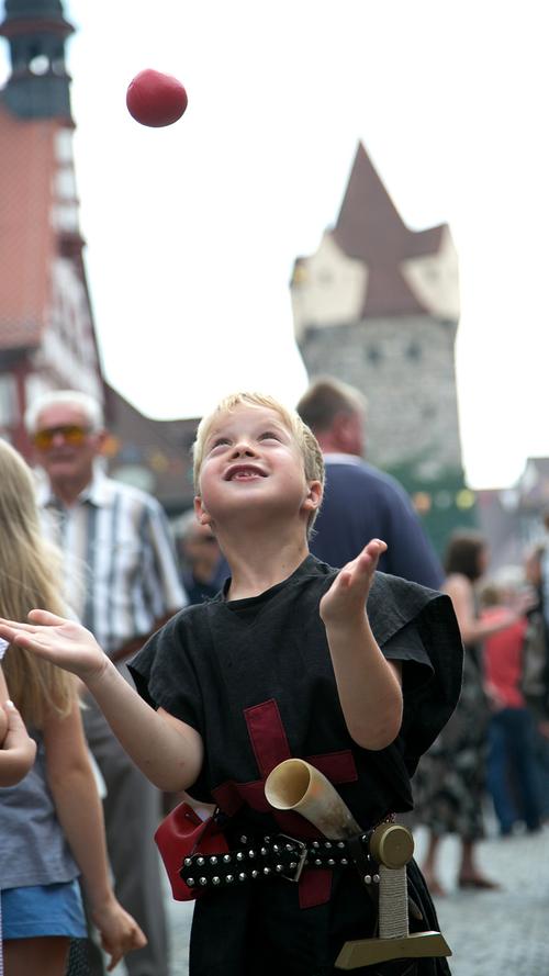 Ritter und Gaukler: Das Mittelalterfest in Herzogenaurach