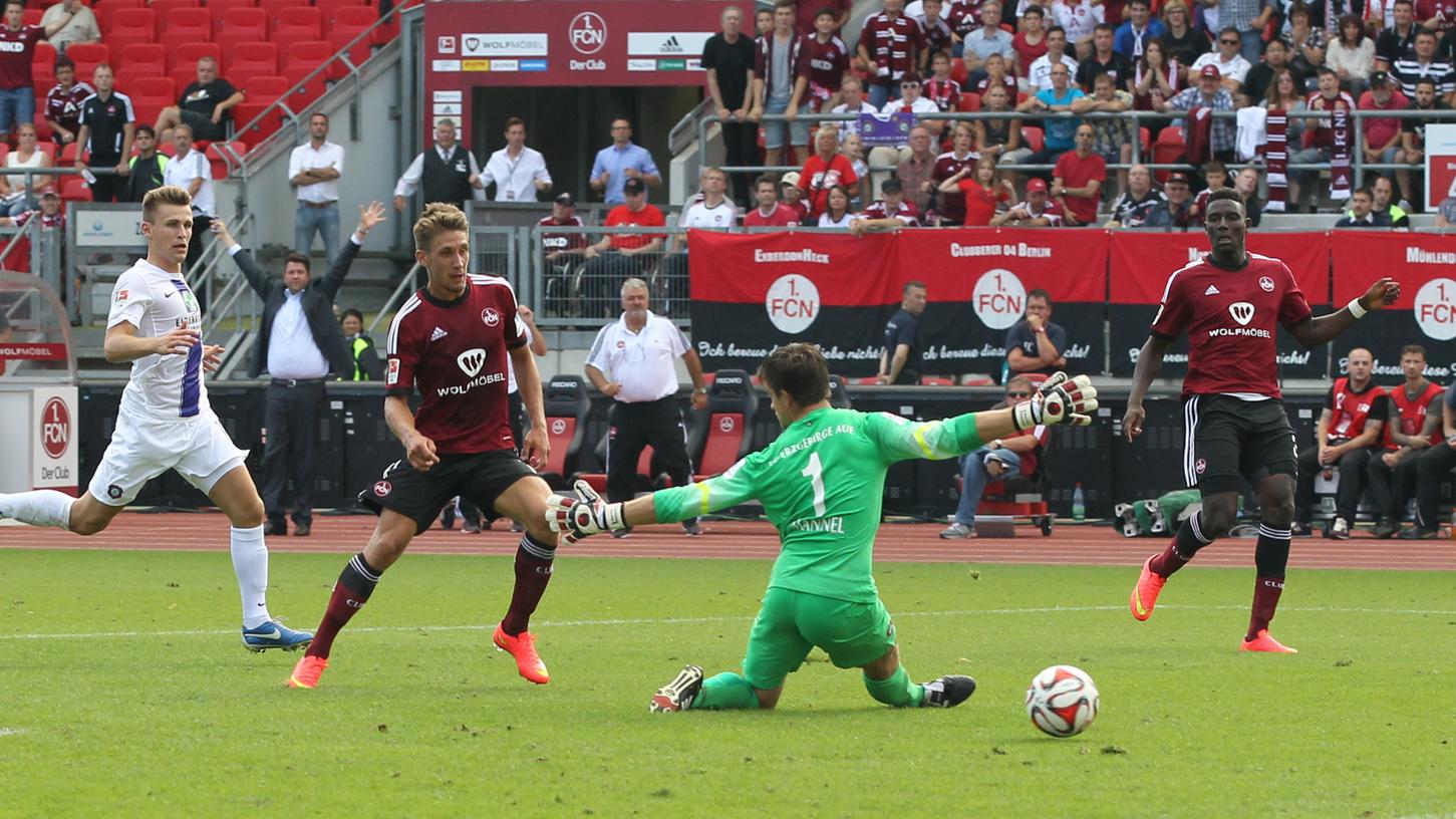 Treffer ins Glück: Jakub Sylvestr sorgte mit seinem Tor für den Auftaktsieg des 1. FC Nürnberg und traf seinem Ex-Verein damit mitten ins Herz.