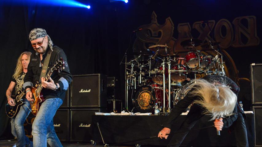 Saxon und Co. bei der Pyraser Classic Rock Night 2014