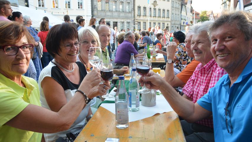 Musikverein Buckenhofen feiert Weinfest