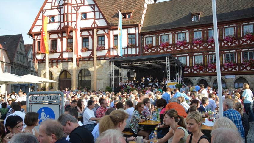 Musikverein Buckenhofen feiert Weinfest