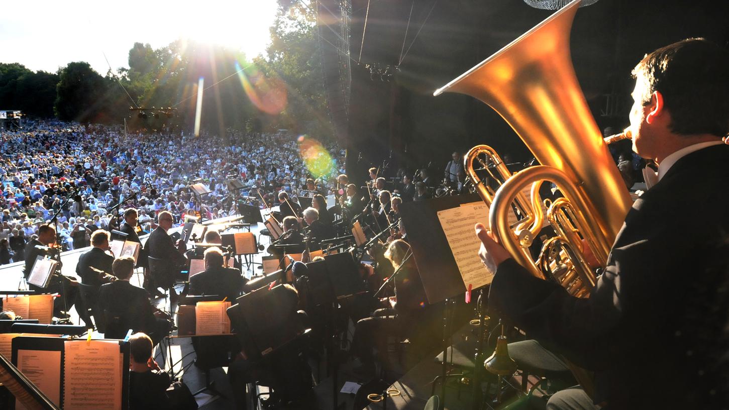 Wegen der Bluttat mit insgesamt zehn Toten in München wurde das Klassik Open Air (Archivbild) am Sonntag in Nürnberg abgesagt.