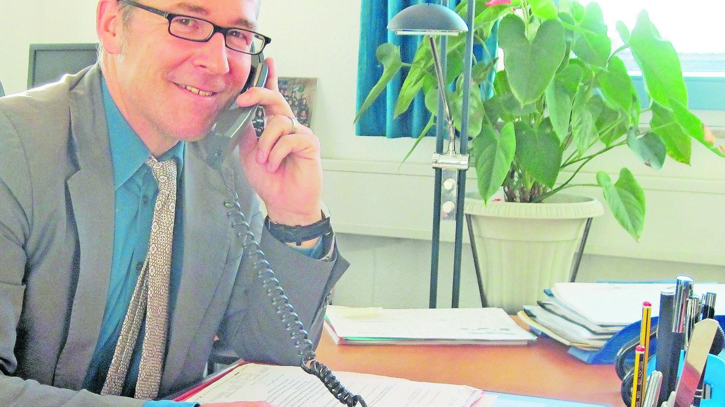 Felix Fröhlich (SPD) ist seit 100 Tagen Bürgermeister in Rohr