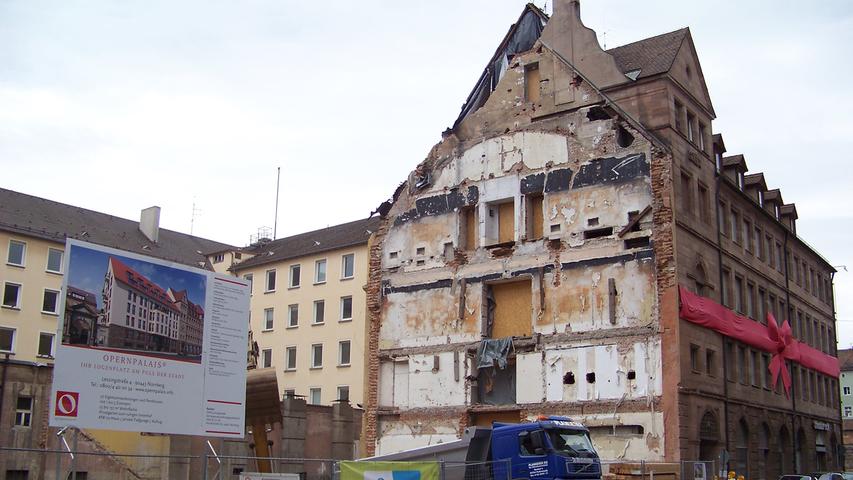 Absperrgitter und Co: In Nürnberg wird an vielen Stellen gebaut