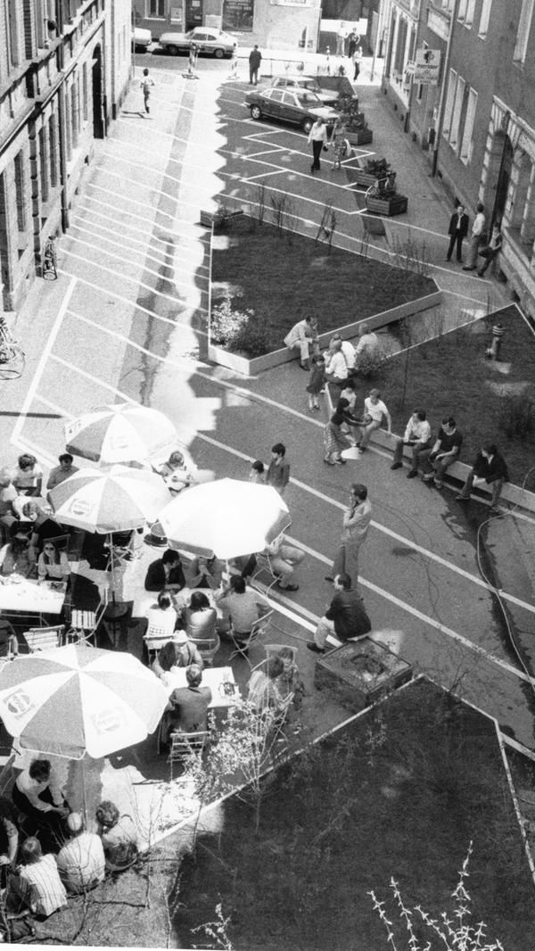 Die verkehrsberuhigte Volprechtstraße wurde zusammen mit den Anwohnern geplant.