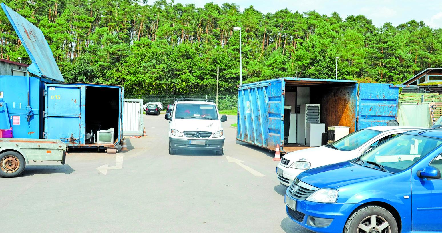 Recyclinghof: Beschwerde über „unzumutbare Wartezeiten“